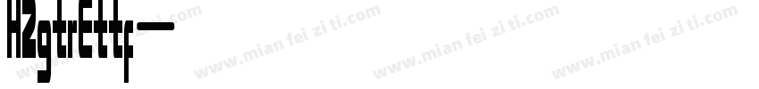 H2gtrEttf字体转换