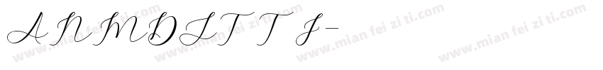 ANMDSTTF字体转换