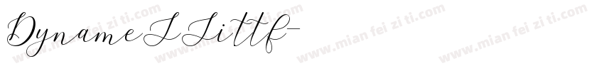 DynameSSi.ttf字体转换