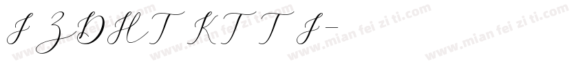 FZDHTKTTF字体转换