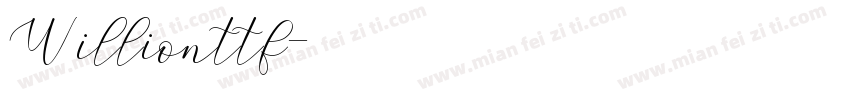 Willionttf字体转换