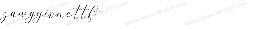 zawgyione.ttf字体转换