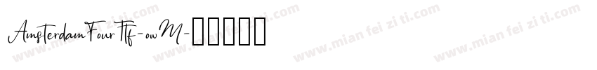 AmsterdamFourTtf-owM字体转换