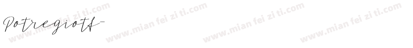 Potregiotf字体转换