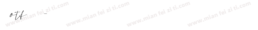 豪龙otf字体下载字体转换