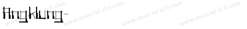 Angklung字体转换