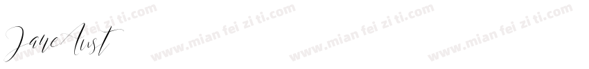 JaneAust字体转换