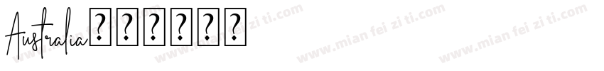 Australia字体转换