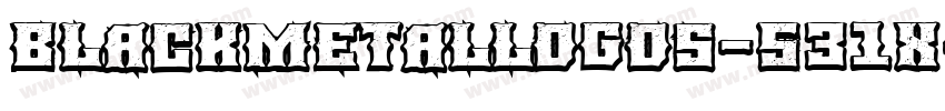 BlackMetalLogos-531x字体转换