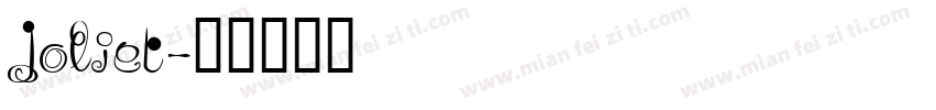 Joliet字体转换
