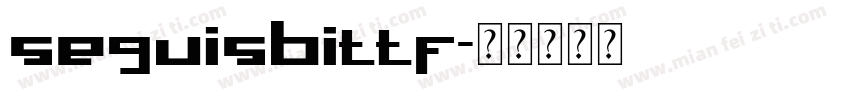 seguisbittf字体转换