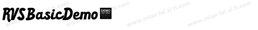 RVSBasicDemo字体转换