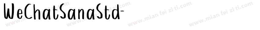 WeChatSanaStd字体转换