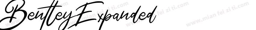 BentleyExpanded字体转换