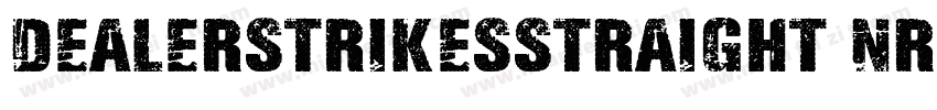 DealerStrikesStraight-nRL1R字体转换
