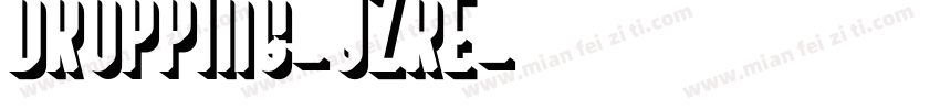Dropping-JZRE字体转换