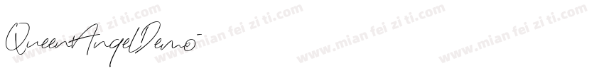 QueenAngelDemo字体字体转换