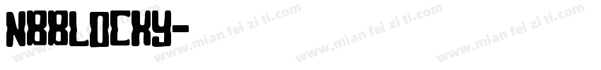 NBBlocky字体转换