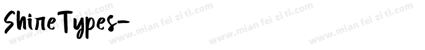 ShireTypes字体转换