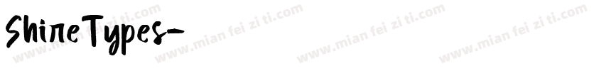 ShireTypes字体转换
