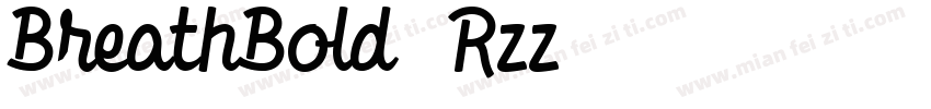 BreathBold-Rzz3字体转换