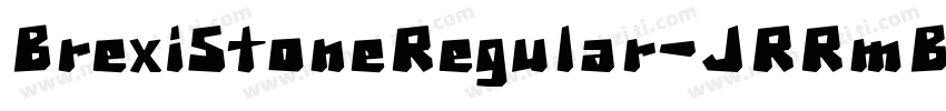 BrexiStoneRegular-JRRmB字体转换
