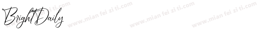 BrightDaily字体转换