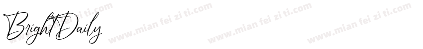 BrightDaily字体转换