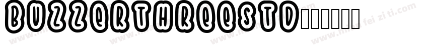BuzzerThreeStd字体转换