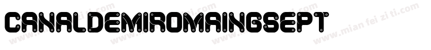 CanalDemiRomainGsept字体转换