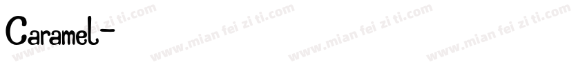 Caramel字体转换