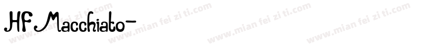 HFMacchiato字体转换