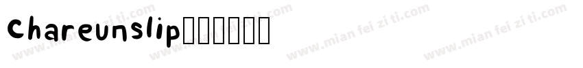 Chareunslip字体转换