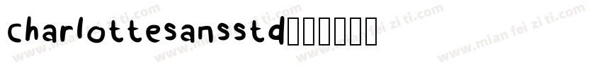 charlottesansstd字体转换