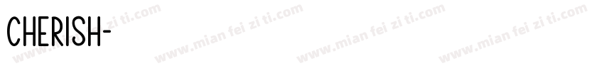 cherish字体转换