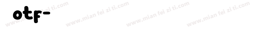 黑体otf字体转换