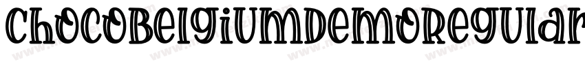 ChocoBelgiumDemoRegular字体转换