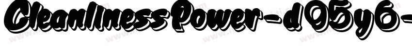 CleanlinessPower-d95y6字体转换