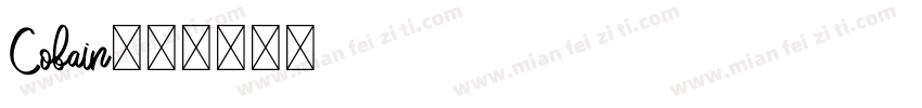 Cobain字体转换