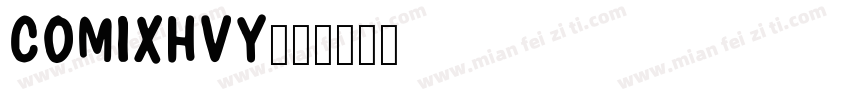 COMIXHVY字体转换