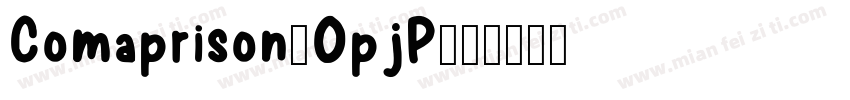 Comaprison-0pjP字体转换