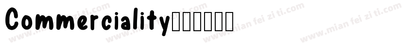 Commerciality字体转换