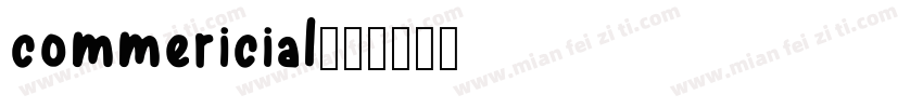 commericial字体转换