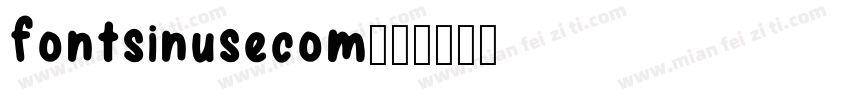 fontsinusecom字体转换