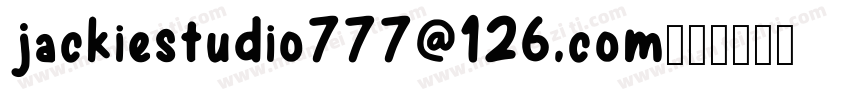 jackiestudio777@126.com字体转换