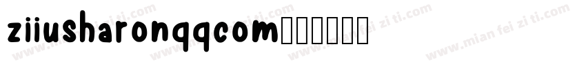 ziiusharonqqcom字体转换