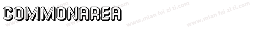 CommonArea字体转换