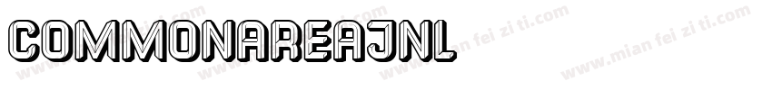 CommonAreaJNL字体转换