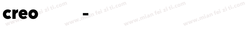 creo工程图字库字体转换