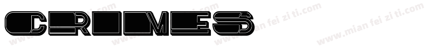 crimes字体转换